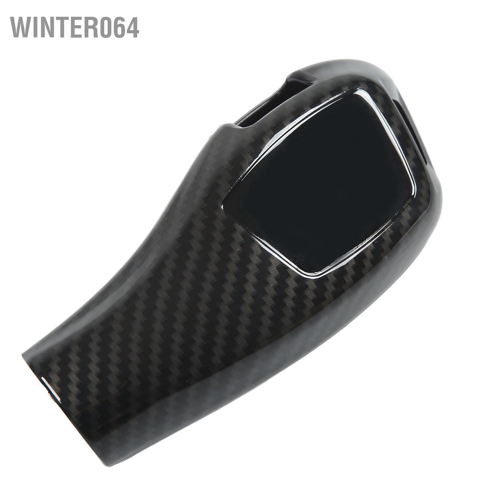 Winter064 Núm điều chỉnh cần số Trang trí bằng sợi carbon Bảo vệ bộ chuyển xe hơi LHD Thay thế cho F20 F21 F22 F23 F30 F31