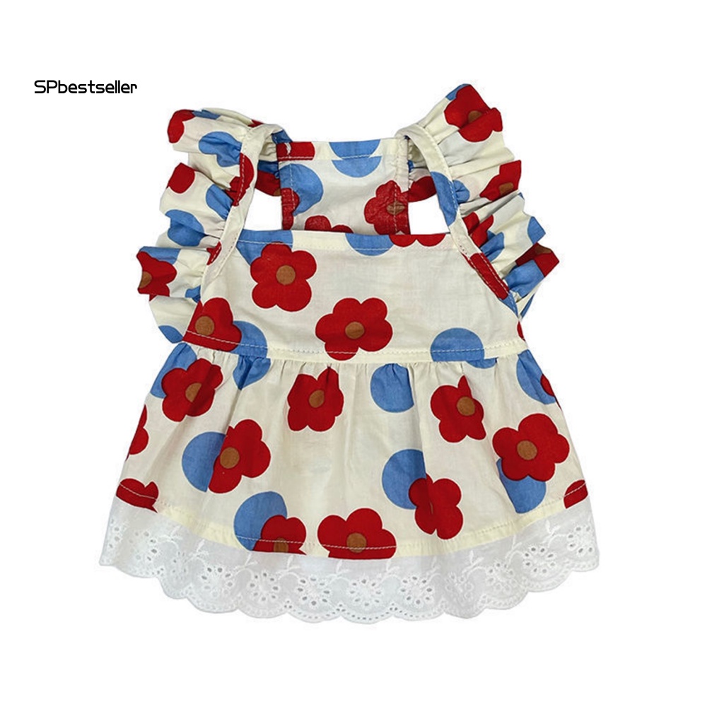 Đầm Thời Trang Mùa Hè Thoải Mái Dễ Thương Cho Thú Cưng