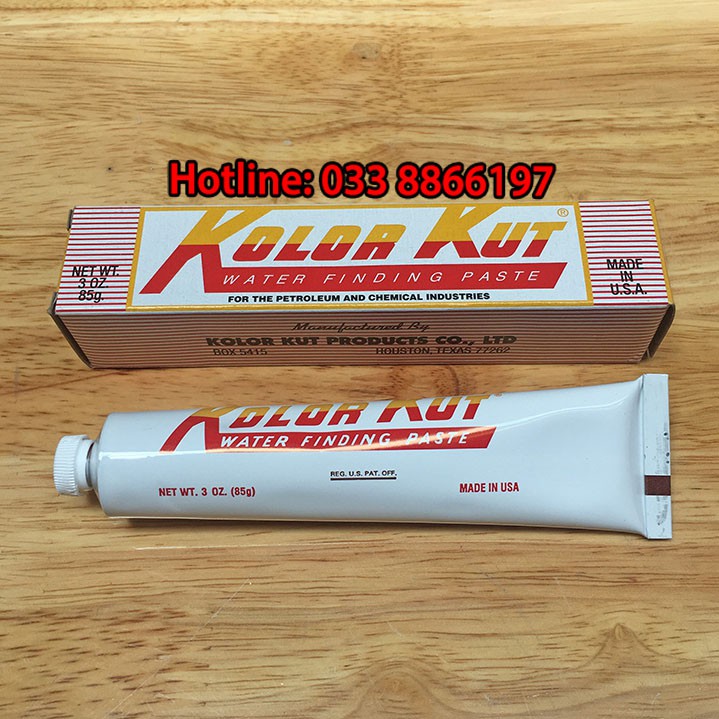 Tuýp thử nước trong xăng dầu