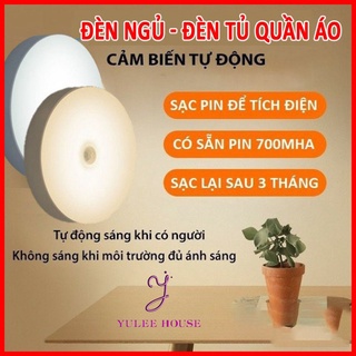 Đèn led dán tường cảm biến thông minh - đèn cảm ứng chuyển động - kèm sạc usb
