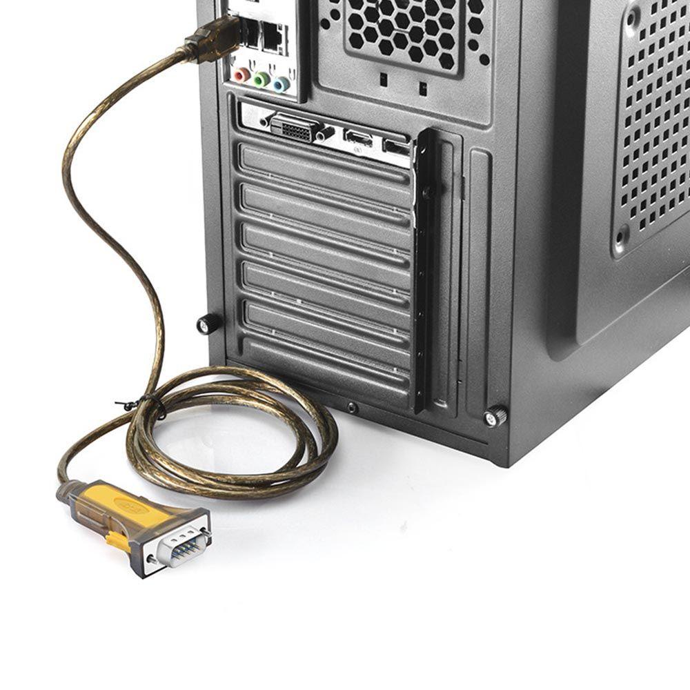 Dây Cáp Chuyển Đổi Cổng USB Sang RS232 Hỗ Trợ Windows COM