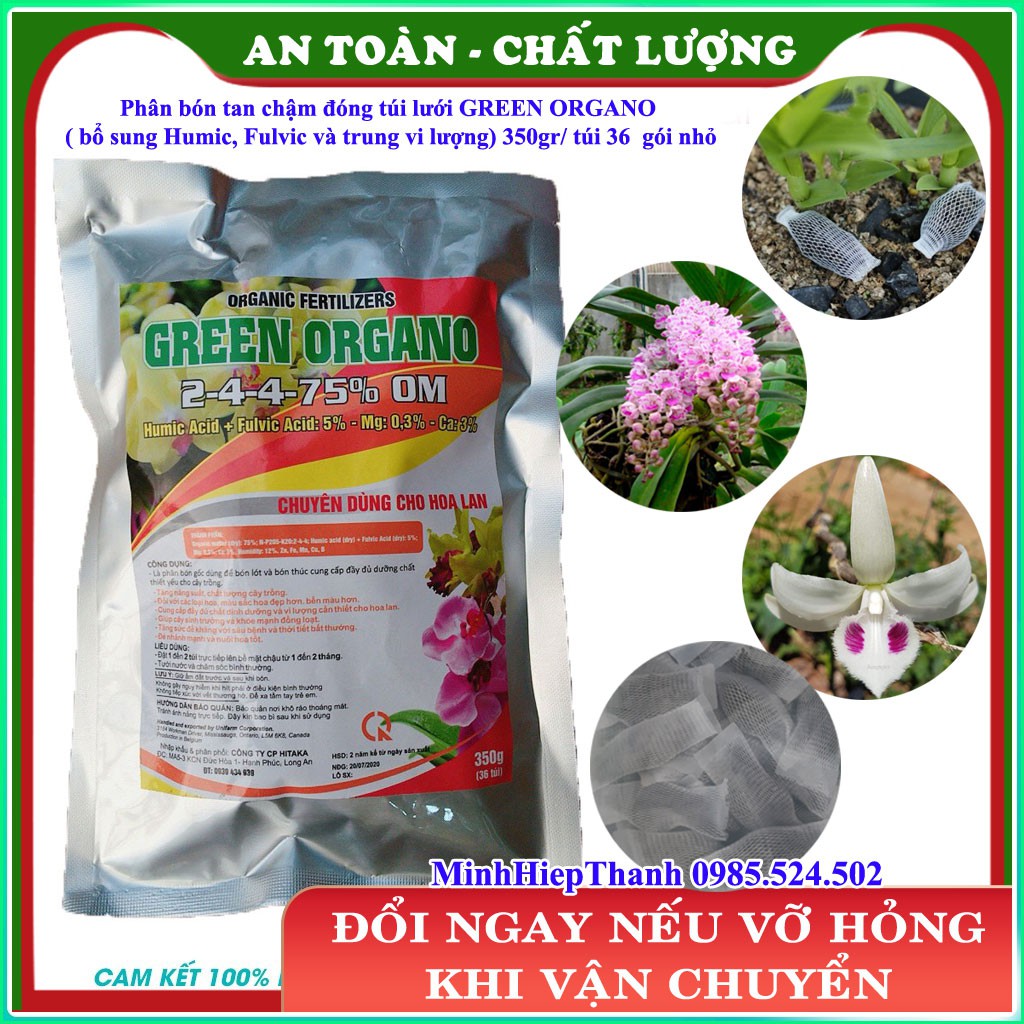 Phân bón chậm tan cao cấp chuyên dùng cho phong lan