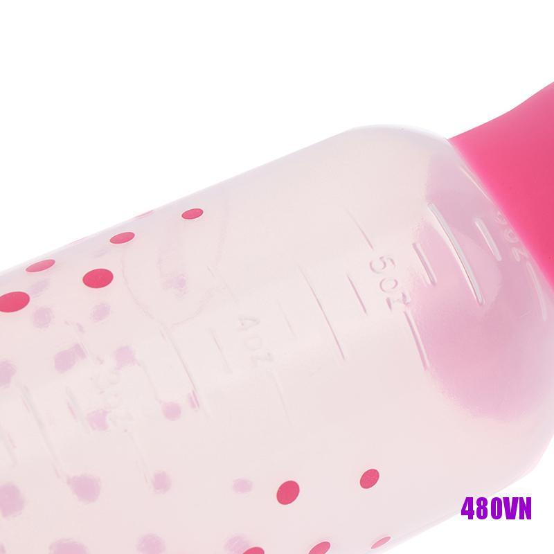 Bình Đựng Dầu Gội Nhuộm Tóc Có Lược Tiện Dụng