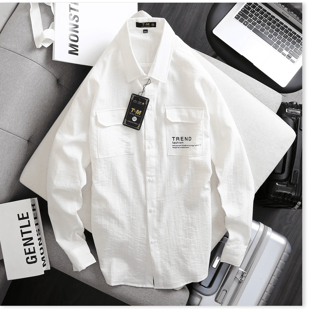 Áo Sơ Mi nam Dài Tay Xịn Sò Chuẩn Shop  [Hàng Vnxk] HP