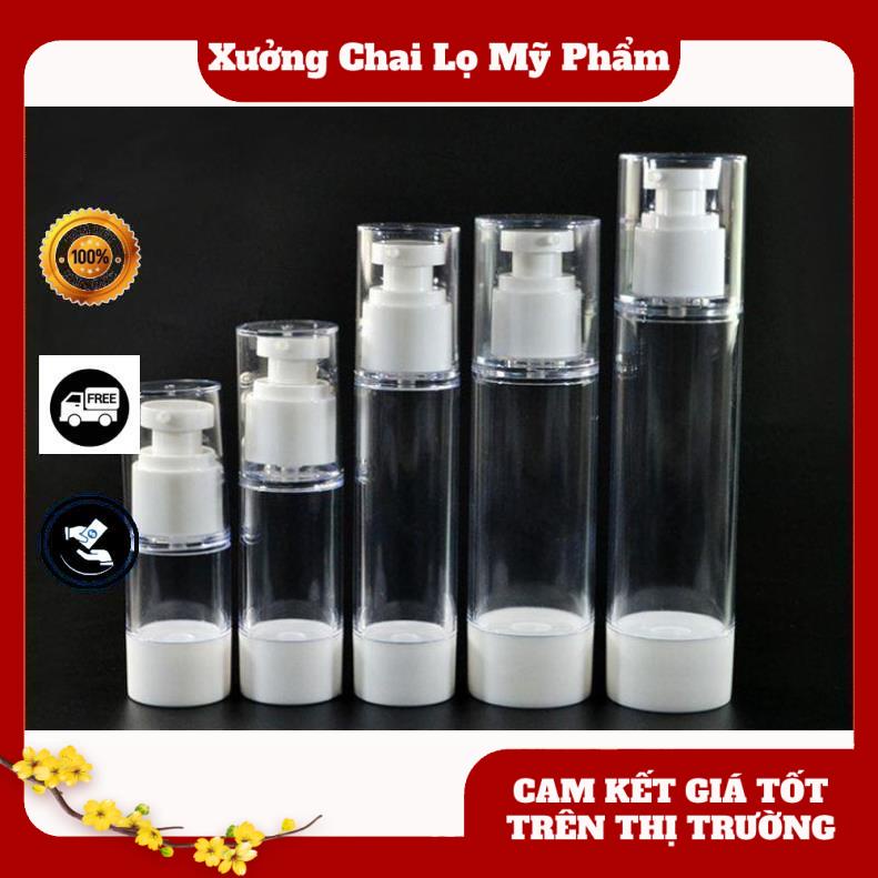 Chai nhựa xịt giọt hút chân không 100ml chiết mỹ phẩm , phụ kiện du lịch