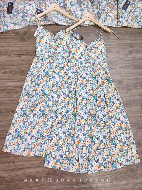 MAXI HAI DÂY HOA NHÍ