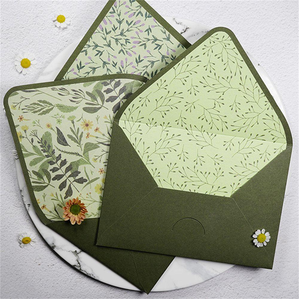 Set 2 Thiệp Mời Đám Cưới Bằng Giấy In Hình Trái Bơ diy