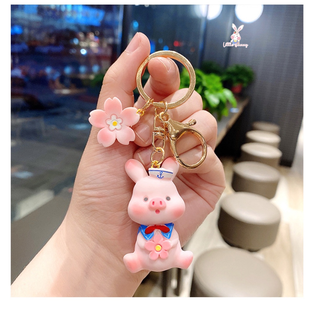 [GIÁ SIÊU SỐC]Móc Khóa Lợn Hồng Cute Chất lượng tốt, bền, đẹp