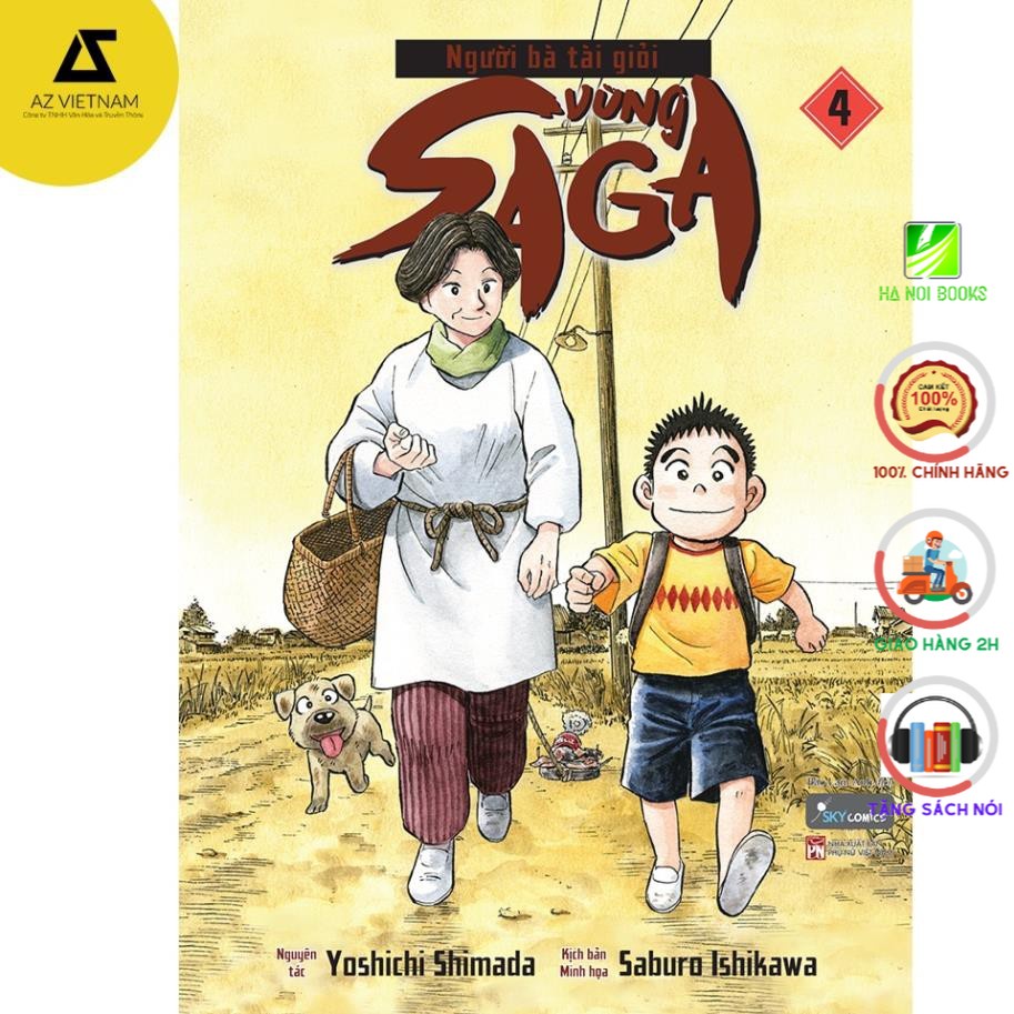 Sách - Người Bà Tài Giỏi Vùng Saga – (Lẻ Tập 1,2,3,4,5...) [AZVietNam]