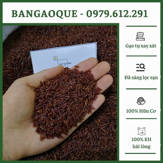 1kg  Gạo Lứt Đỏ - Gạo Lứt Huyết Rồng Nhà Tự Xay Xát