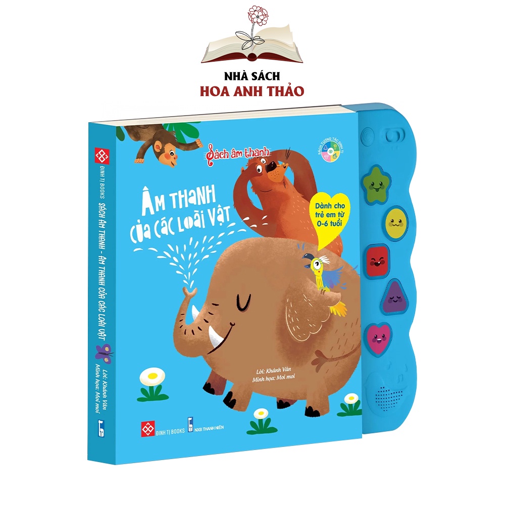Sách âm thanh Đinh Tị - Nhiều chủ đề lẻ tùy chọn dành cho trẻ từ 0-6 tuổi