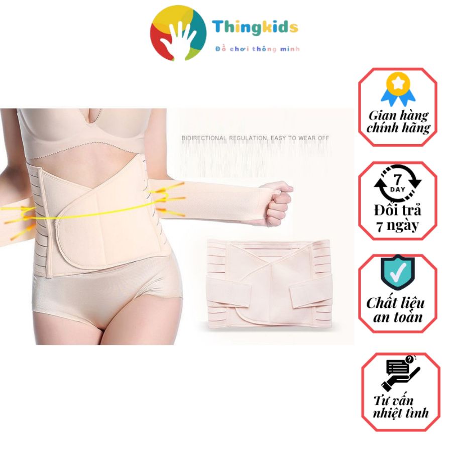 Đai Gen Nịt Bụng định hinh giảm mỡ sau sinh - Thingkids