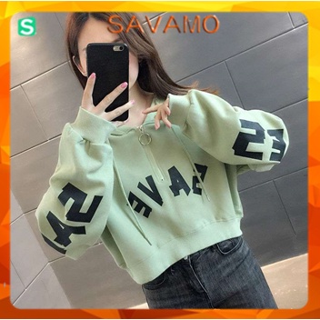 áo thun crotop nữ cá tính thời trang giá rẻSAVAMO s10