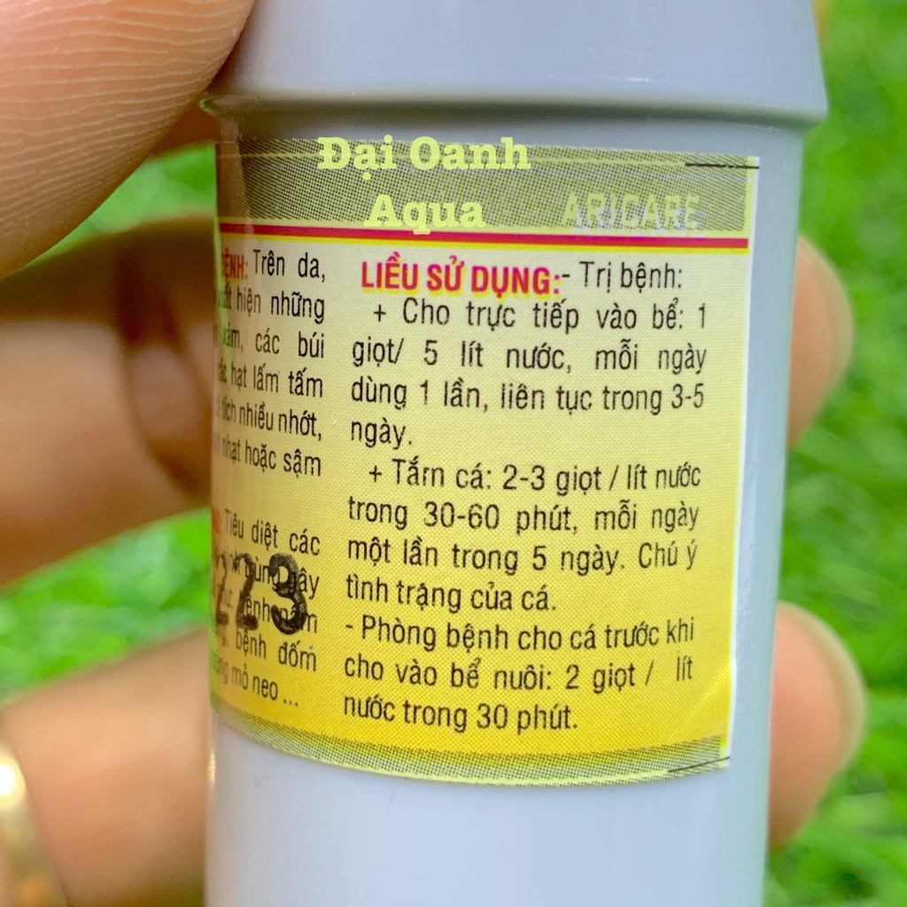 BENSOL Trị Nấm Ký Sinh Trùng Cho Cá Cảnh 30ML