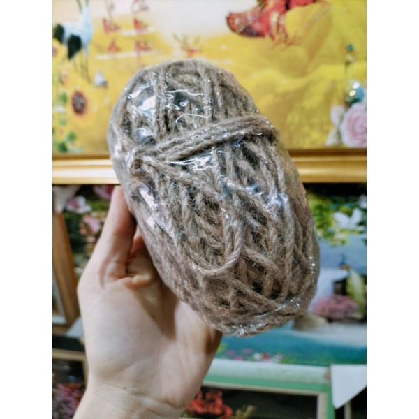 Cuộn dây thừng gai dây đay 3mm dài 60m làm handmade