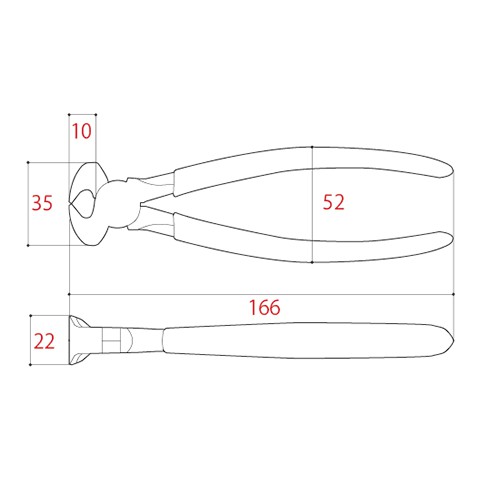 Kìm càng cua 6.5 inch Tsunoda EN-150