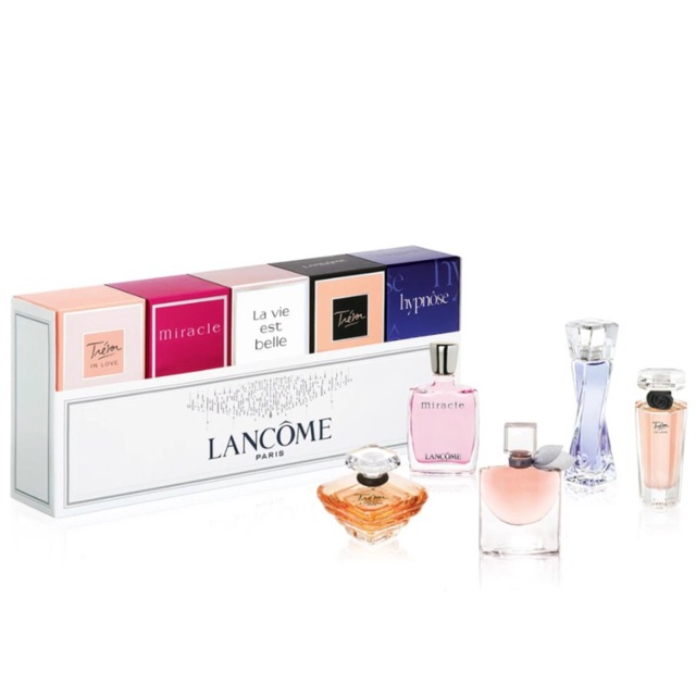 Set 5 chai NƯỚC HOA mini Lancome Auth