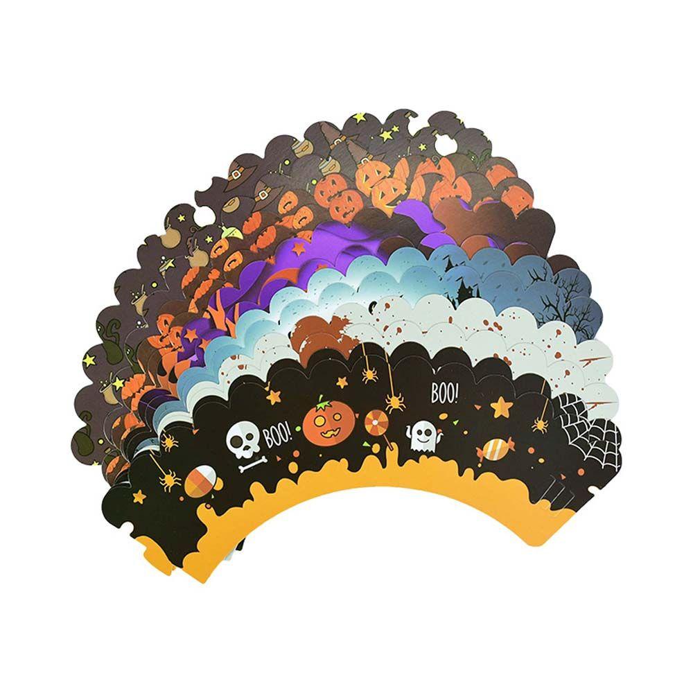 Khay Đựng Bánh Muffin Hình Bí Ngô Phù Thủy Phù Thủy Cho Nhà Bếp