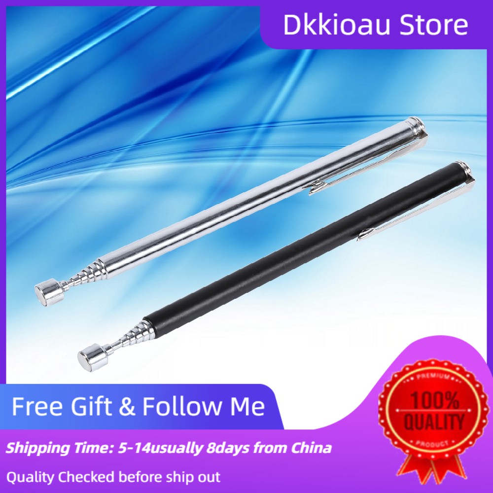 Portable Magnetic Pick Up Pen Telescopic Easy Rod Stick Extending Magnet Handheld Tool