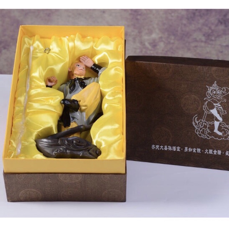 Tượng tôn ngộ không xông trầm,trang trí phòng khách..tượng ngộ không derco