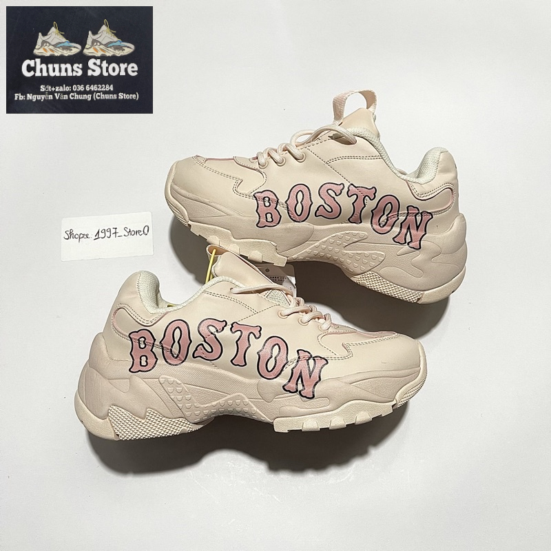 giày thể thao ML B boston hồng cao cấp