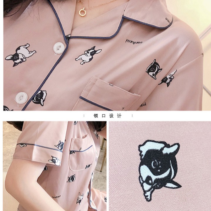 [Mã WAPUSH hoàn 12% xu đơn 99k] Bộ ngủ pijama cao cấp ngắn tay | BigBuy360 - bigbuy360.vn