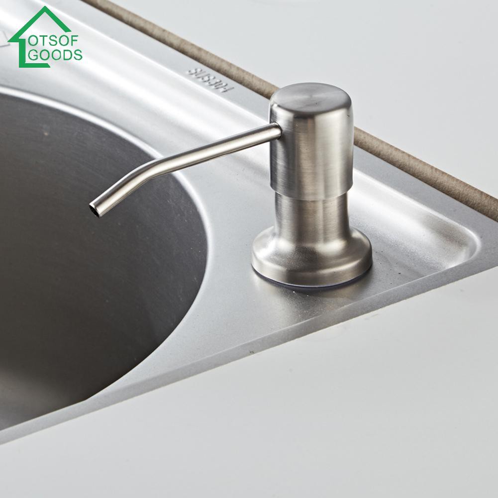 Bộ ống nối dài vòi xà phòng bồn rửa chén bằng thép không gỉ tiện lợi dành cho nhà bếp