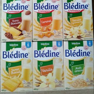 Bột lắc sữa bledine đủ vị cho bé 6m 8m 12m 400g date 2020