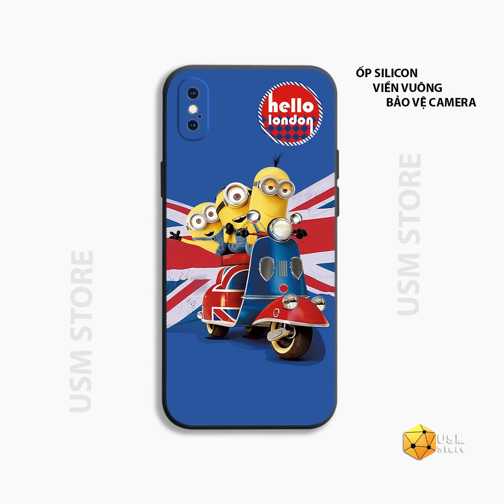 Ốp lưng iphone 6/6s/6plus/7/7plus/8/8plus/X/XS/XSmax/XR/11/11Pro/11Promax/12/12Pro/12Promax/12Mini/13/13Promax/ Minions