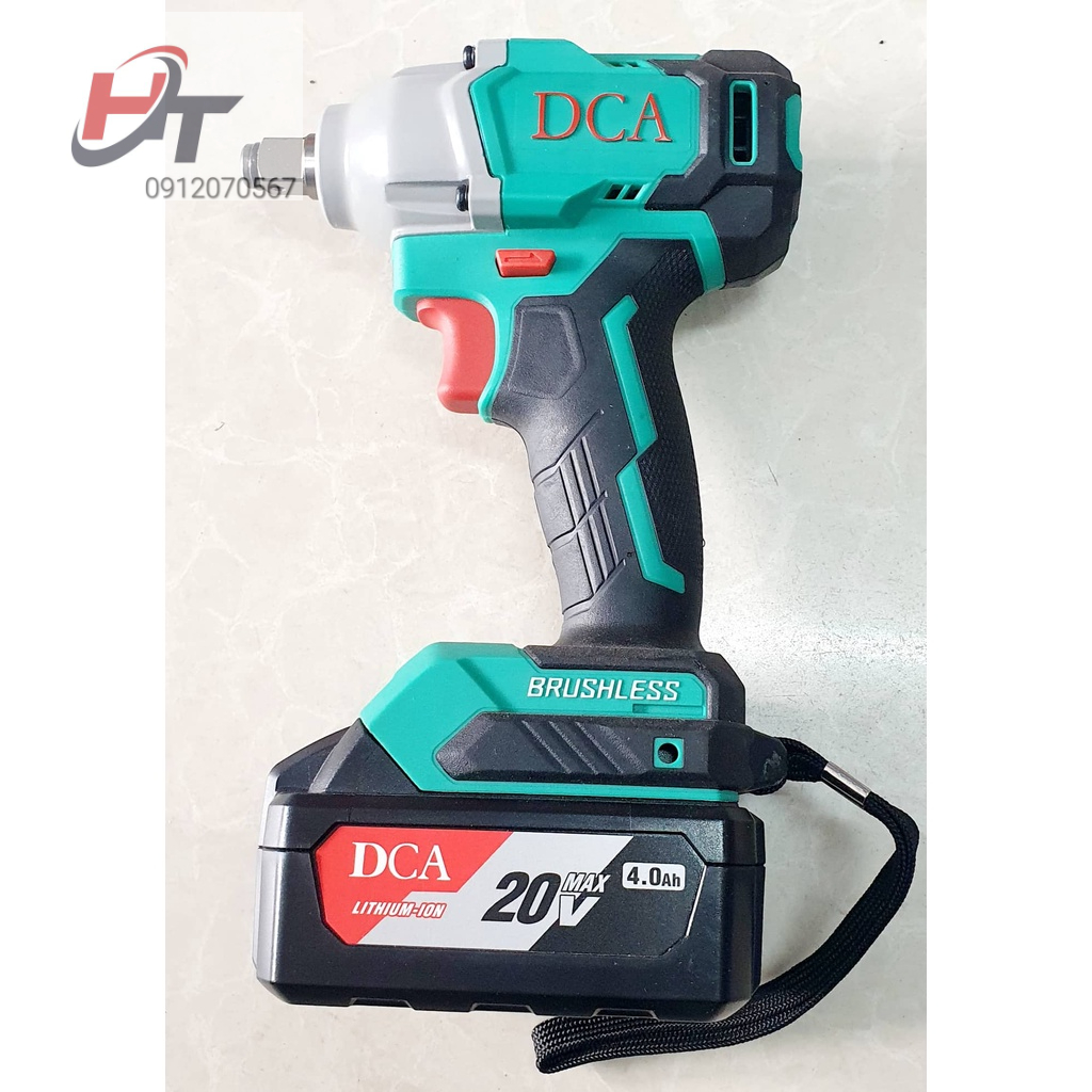 Máy Siết Bulong Không Chổi Than Dùng Pin DCA ADPB298 Hàng Chính Hãng Bảo Hành 6 Tháng