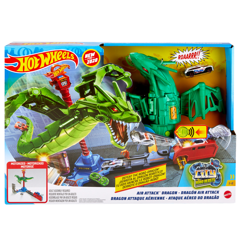 Đồ Chơi Mô Hình HOT WHEELS Bộ Hot Wheels Phi Long Tại Thiên GJL13