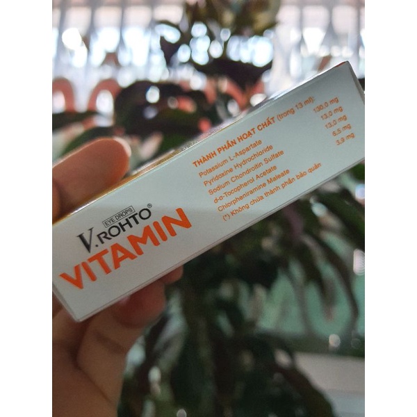 Nước nhỏ mắt Rohto Vitamin 13ml - Đông Anh Pharmart