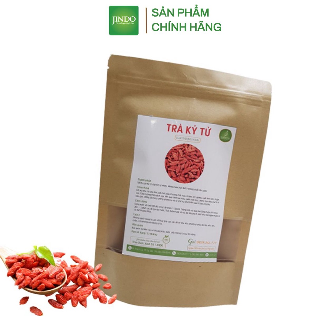 Kỷ tử sấy khô JINDO loại thượng hạng 100gram