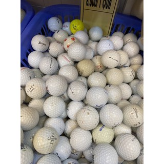 Combo 10 bóng golf loại xấu bóng tập