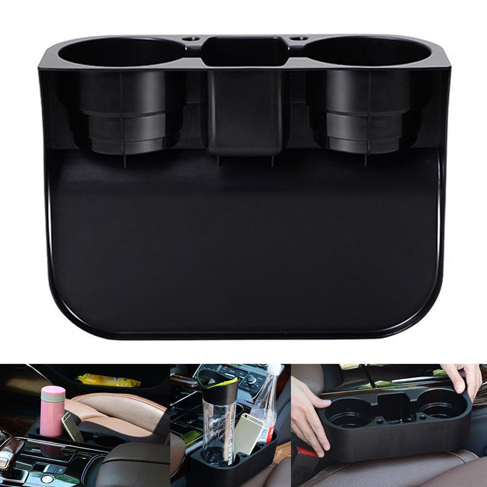 Giá Đỡ Bình Nước / Điện Thoại Sức Chứa Lớn Siêu Bền Tiện Dụng Cho Xe Hơi