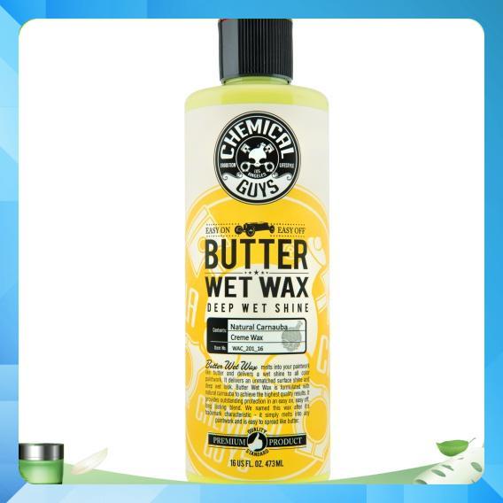 WAX KEM DỄ DÙNG hương chuối thương hiệu Chemical Guys Butter Wet Wax - Mỹ - Dung tích 473ml