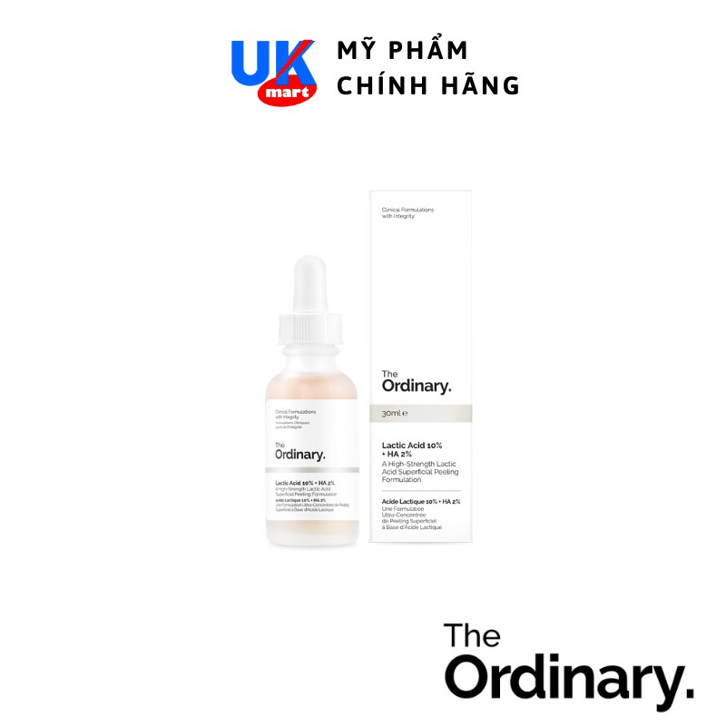 Tinh chất Lactic Acid 5% - 10% + HA by The Ordinary 30ml