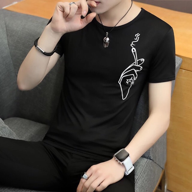 Áo phông nam , kiểu dáng đẹp , chất mát , thích hợp cho mùa hè , hàng quảng châu .................nhận sỉ quần áo .....!