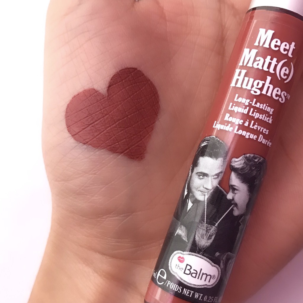 [THE BALM] Son kem Meet Matte Hughes (Màu Trustworthy)