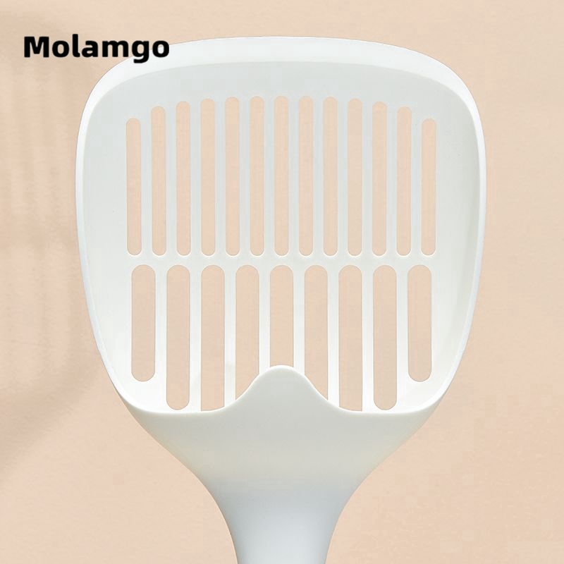 Tay cầm dài Cat Poop Xẻng Cát cho mèo ăn Bentonite Đậu phụ cho mèo