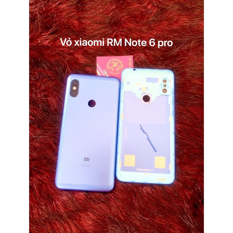 vỏ xiaomi redmi note 6 pro (như hình)