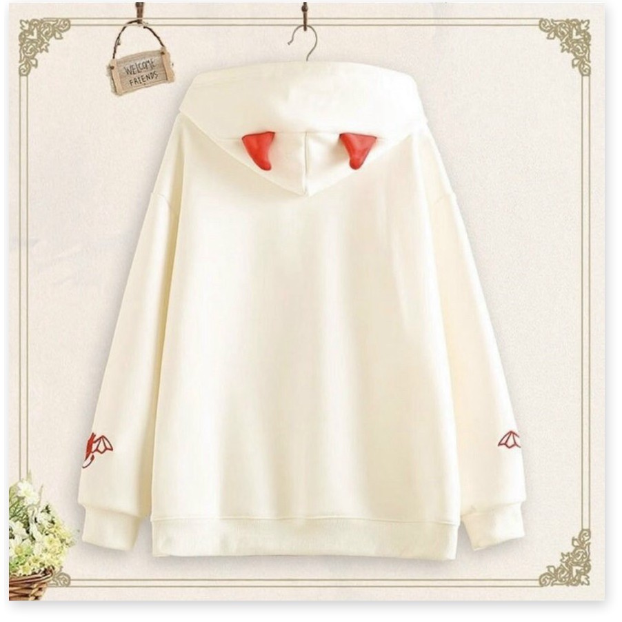 Áo Hoodie Nan Nữ Chất Nỉ IN Hình Dễ Thương Siêu Hot Super Fashion