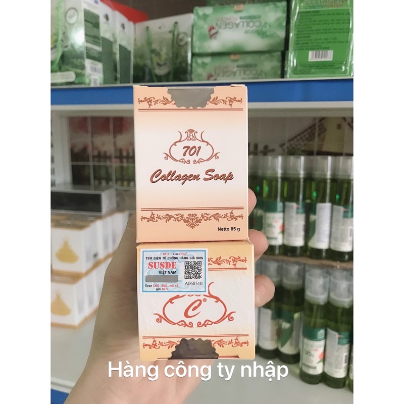 Bộ kem collagen plus vit e 701, hàng indonesia chính hãng