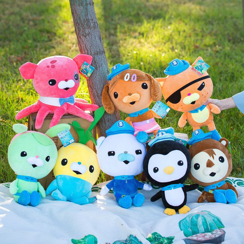 2023 The Octonauts Cartoon 35/20cm Plush Toy Soft Stuffed Doll Gift For Children