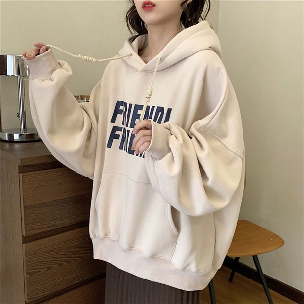 Áo Hoodie Nữ Form Rộng [FREESHIP] Áo Hoodie FRIENDI Nỉ Dày Dặn Cotton Mềm Mịn 2021 | BigBuy360 - bigbuy360.vn