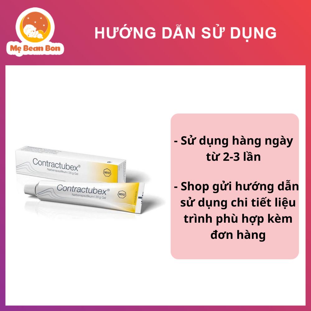 Kem làm mờ sẹo Contractubex của Đức 30g dạng bôi giúp xóa các mô sẹo dạng rỗ, da nám, sẹo lồi hay thâm làm hồi phục da