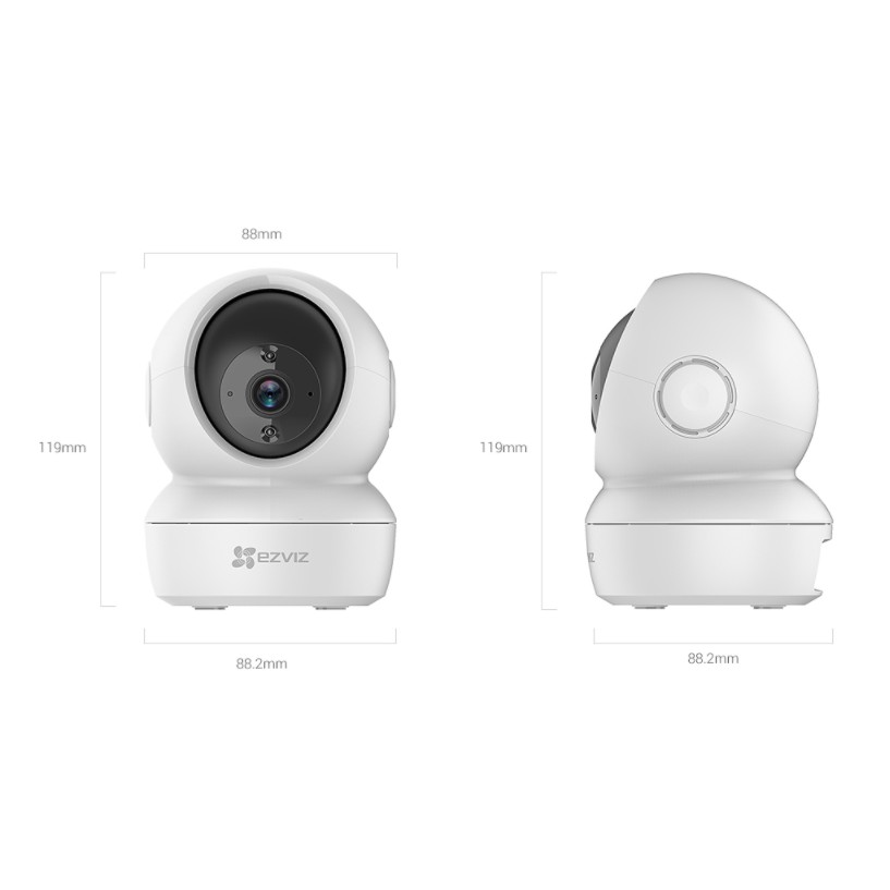 Camera Wifi Ezviz C6N 2k 4MP - Camera Không Dây, 360 độ, Đàm Thoại 2 Chiều, thẻ nhớ 32GB/64GB/128GB