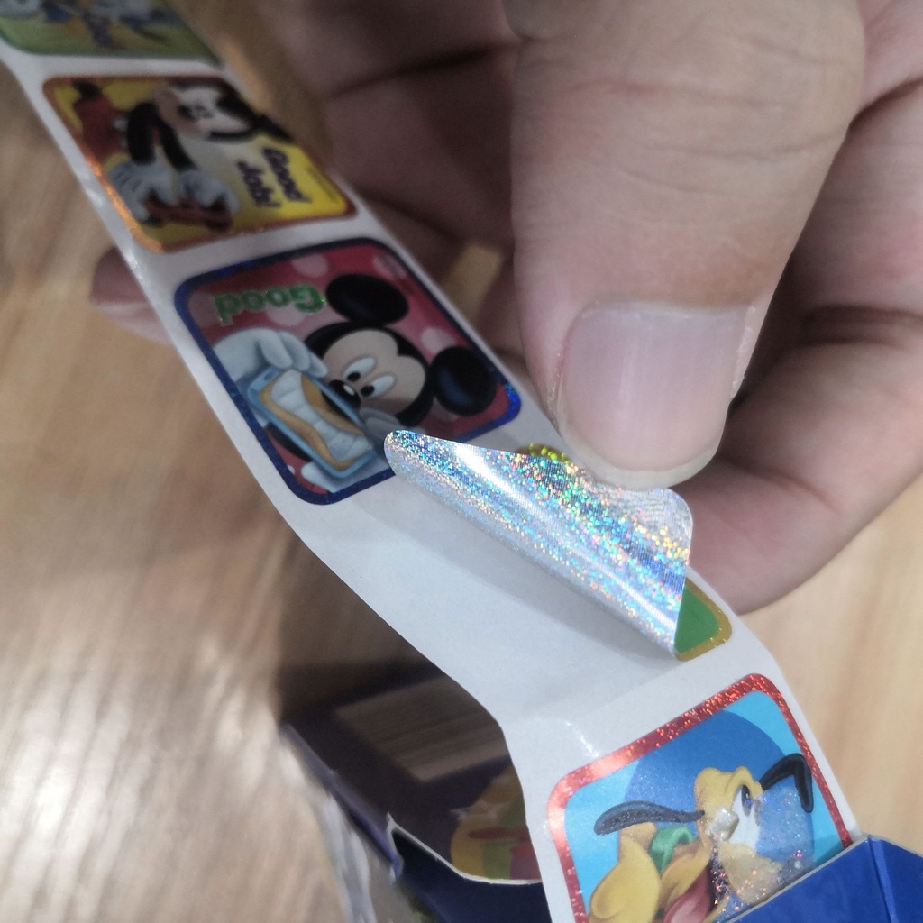 Set 200 Tấm Hình Dán Hoạt Hình Disney Xinh Xắn