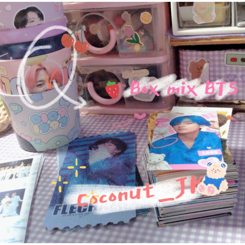 Hộp box mix BTS ngẫu nhiên