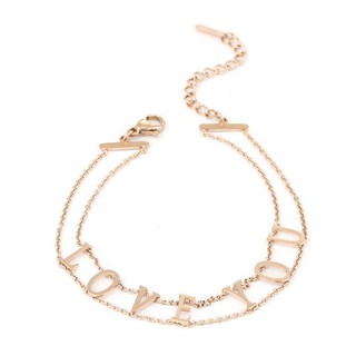 Lắc Tay Love You Titan Ko Đen TT 2883